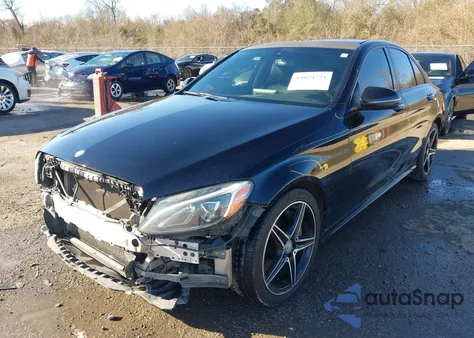 2016 Mercedes-Benz C 300 Sport 4Matic from USA, damaged, VIN 55SWF4KB7GU100539